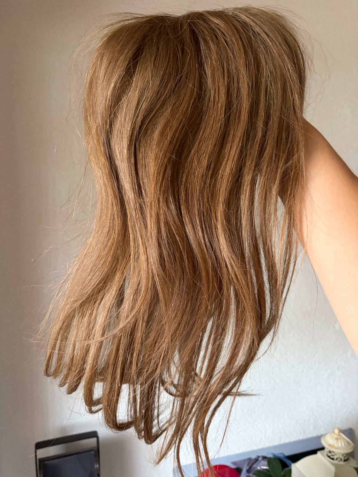 Echt haar Blonde Topper Haarstukje, Sieraden, Tassen en Uiterlijk, Uiterlijk | Haarverzorging, Ophalen, Nieuw, Pruik of Haarverlenging