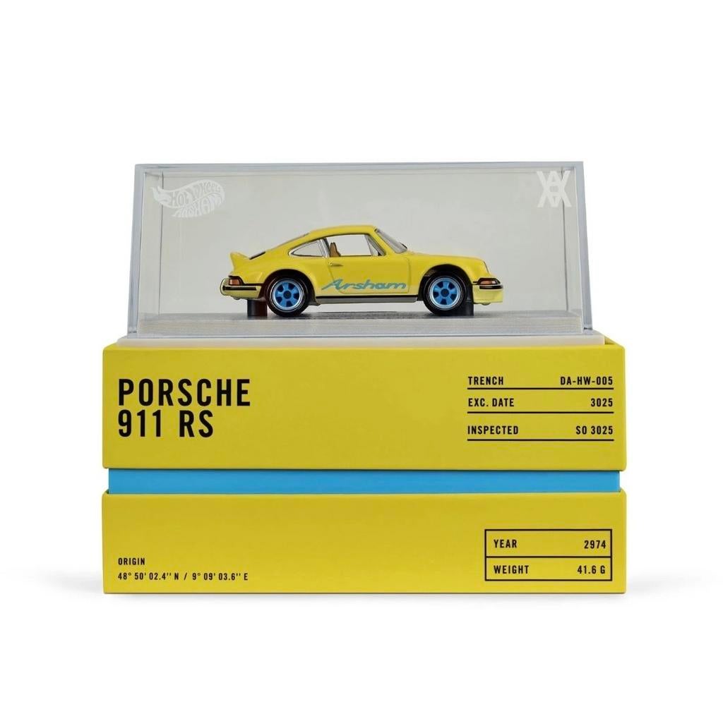 Hot Wheels Porsche 911 RS Arsham Edition - Nieuw in doos, Overige merken, 1:50 of kleiner, Auto, Nieuw