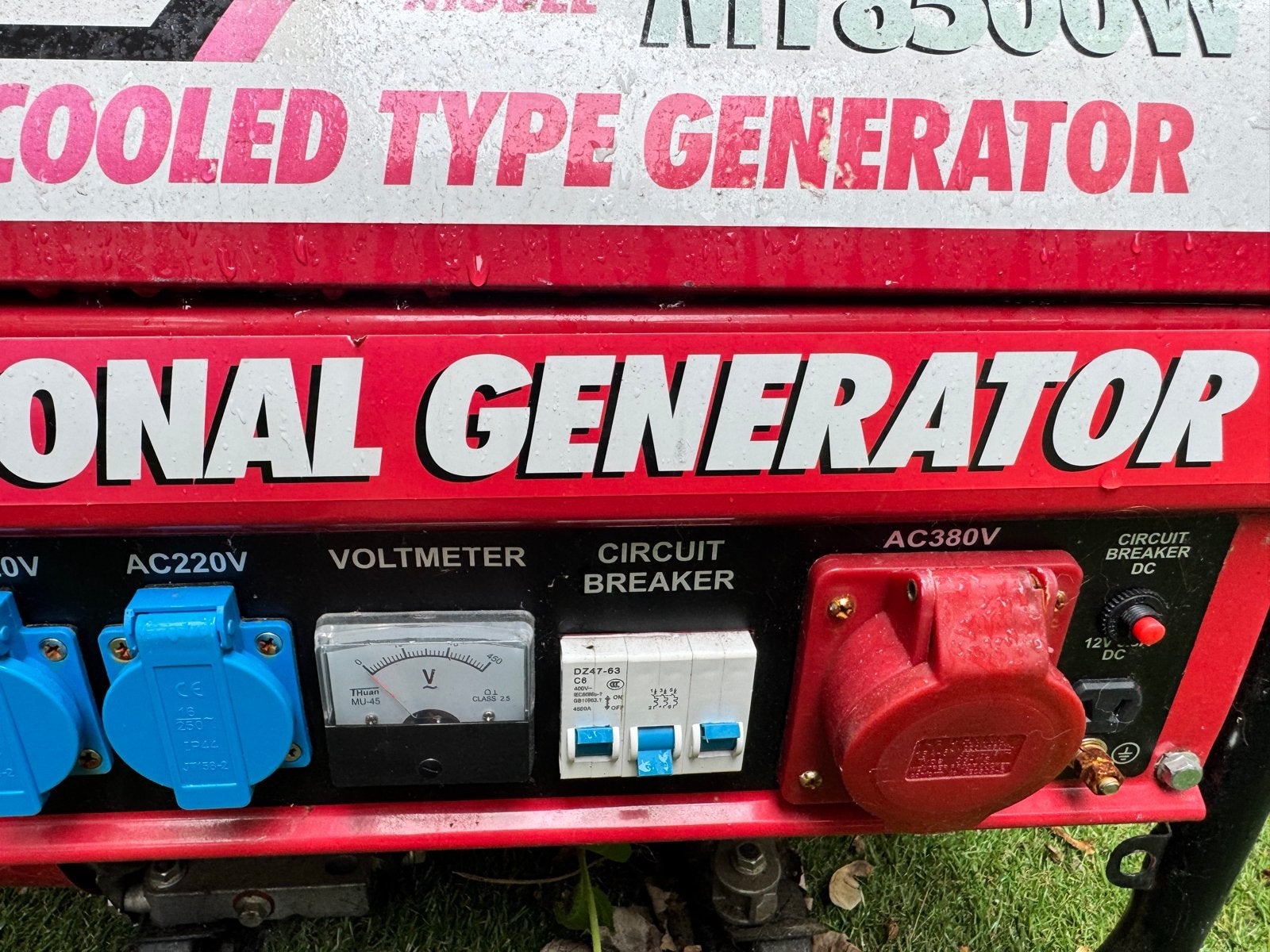 Generator Munich Tools MT8500W Professionele, Ophalen, Gebruikt, 5 tot 10 kVA, Overige typen