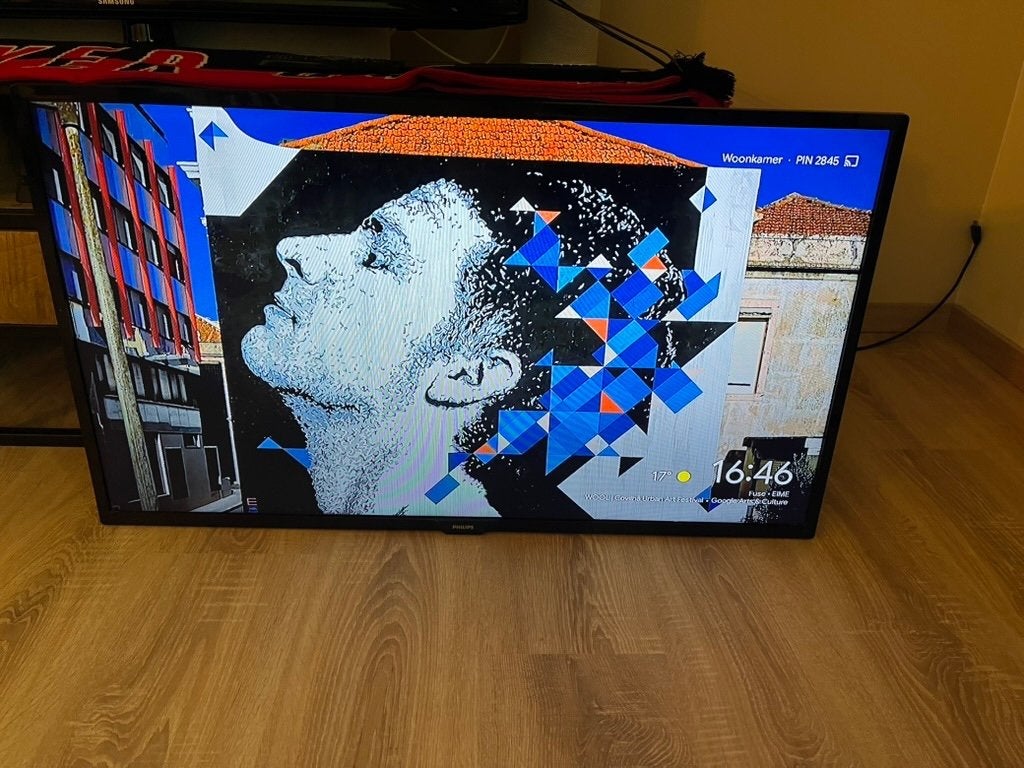 39 inch Philips LCD TV, Audio, Tv en Foto, Televisies, Ophalen, Philips, Gebruikt, 50 Hz
