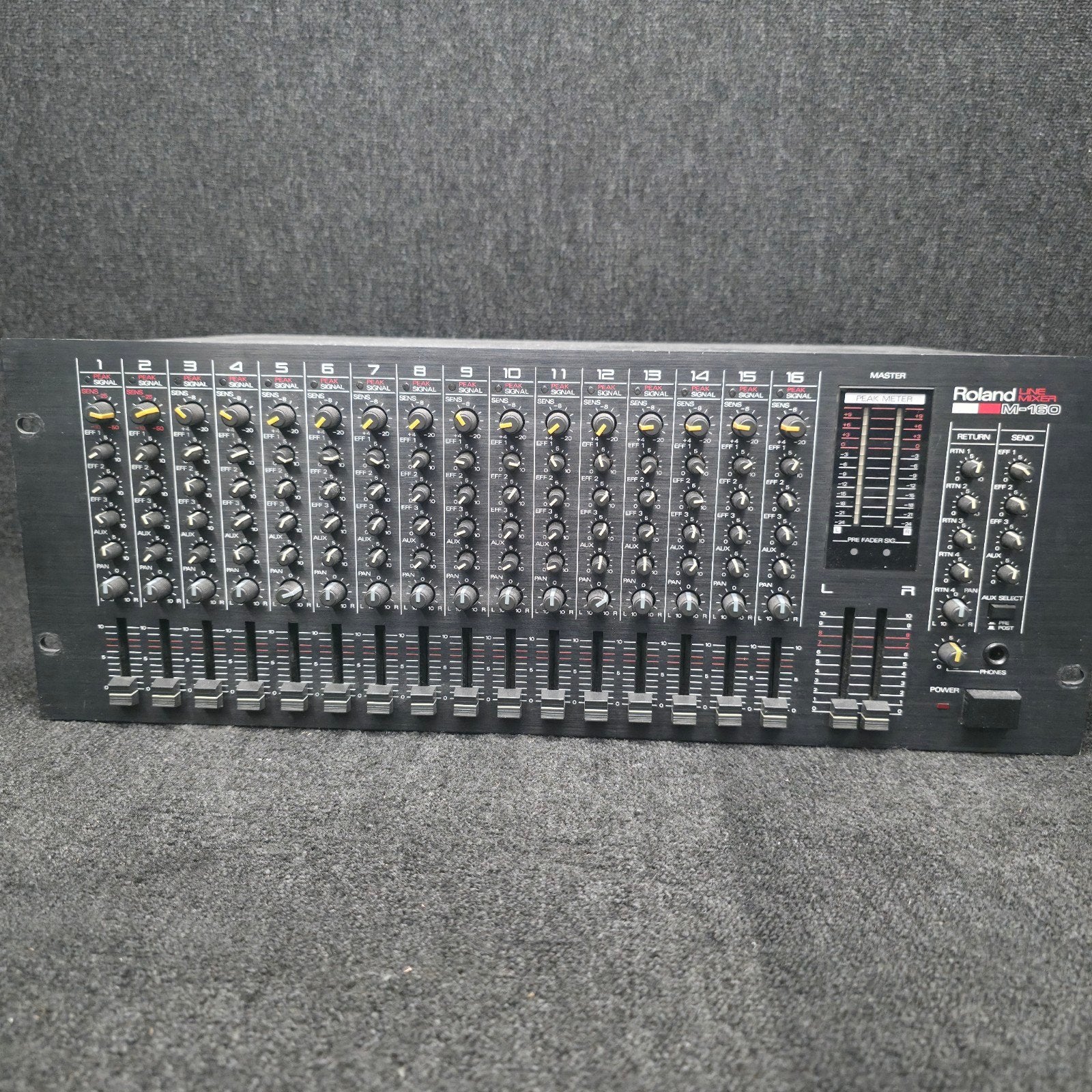 ROLAND M-160 studio line mixer nostalgie, Ophalen of Verzenden, Overige typen, Overige merken