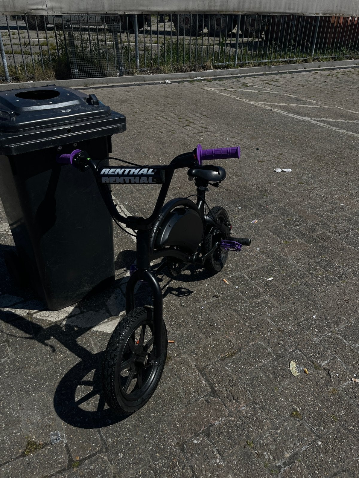 Custom E-bike.       TERUIL VOOR MINIBIKE!, Ophalen, Gebruikt, Staal, 16 tot 20 inch
