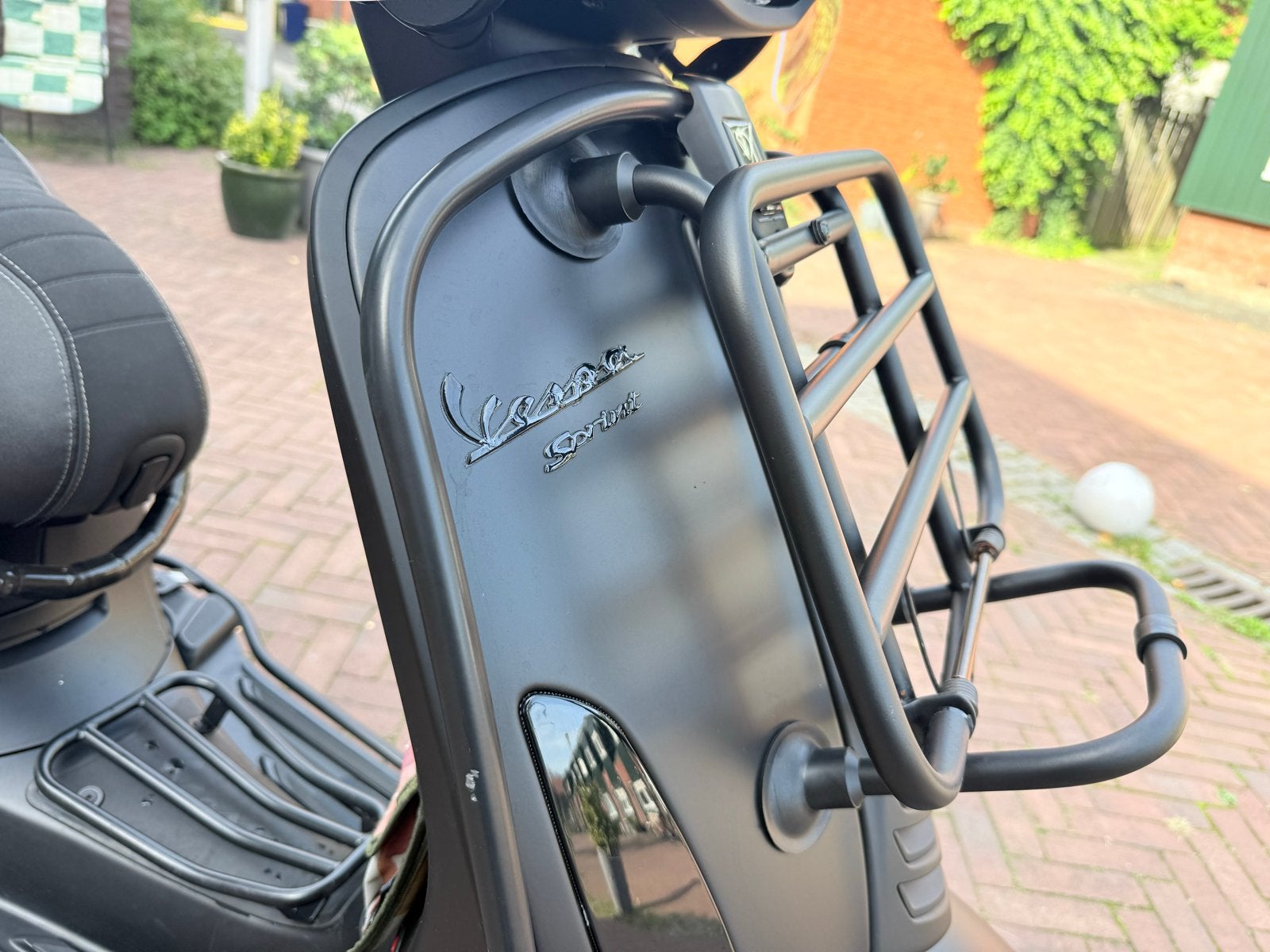 Foto 7 van Vespa Sprint Mat Zwart - Zo goed als nieuw