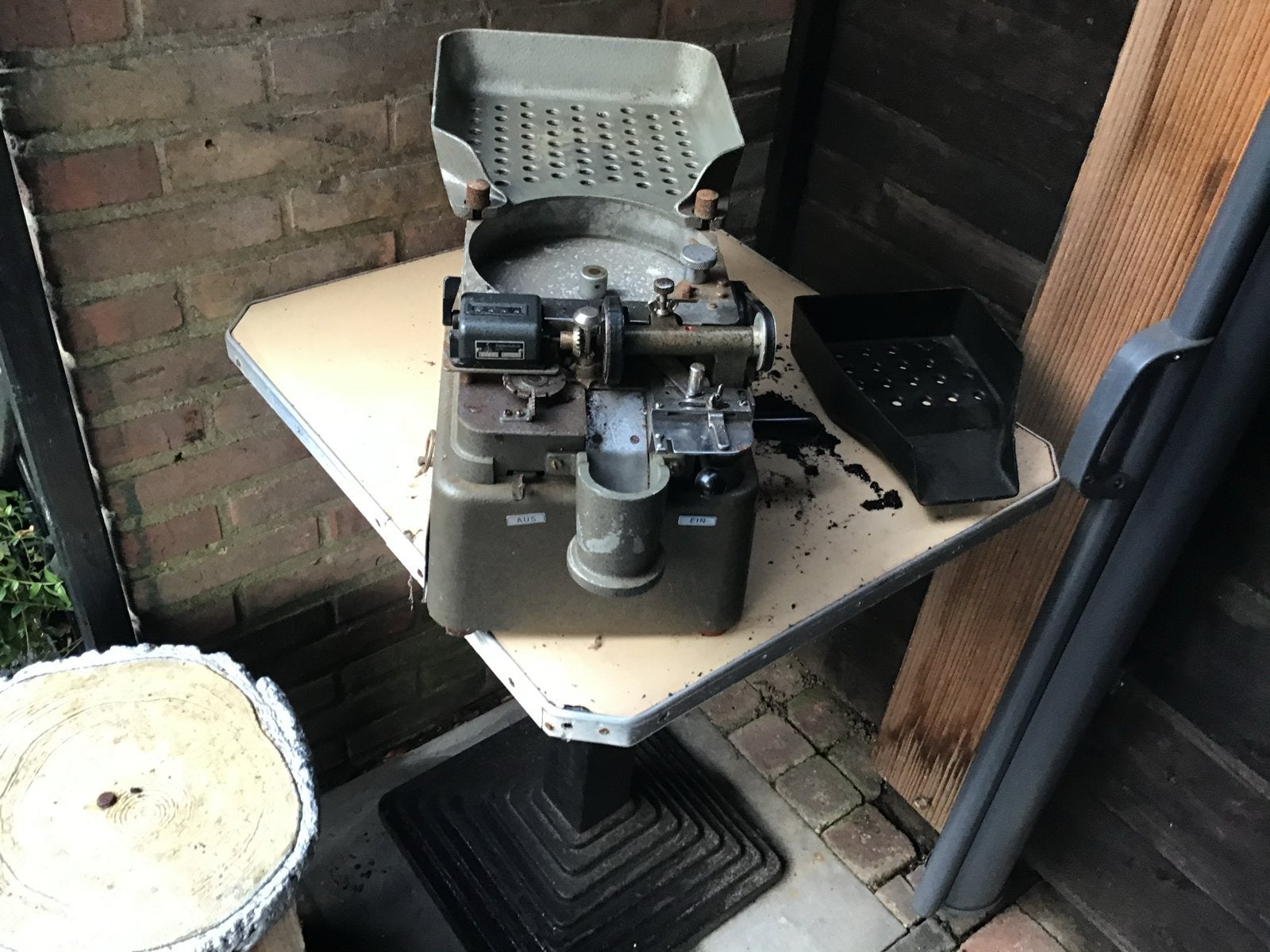Antieke Geld Telmachine - Vintage Muntenteller, Ophalen of Verzenden