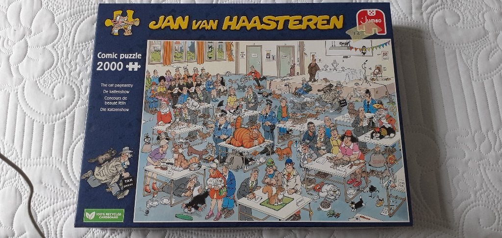 van Haasteren puzzel 2000 stukjes, Ophalen, Meer dan 1500 stukjes, Zo goed als nieuw