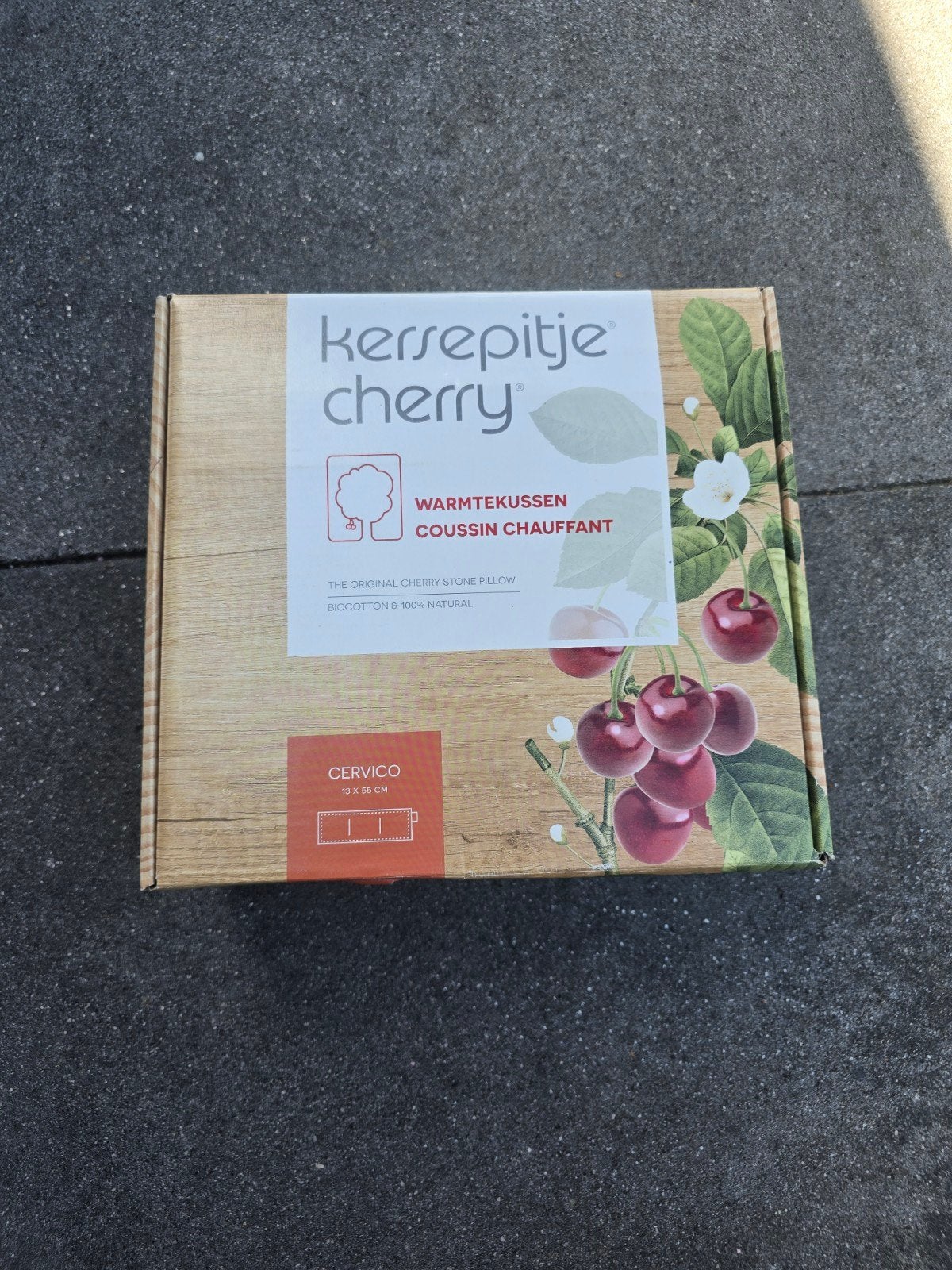 Kersepitje Cherry Warmtekussen Cervico, Sport en Fitness, Ophalen, Nieuw, Overige typen