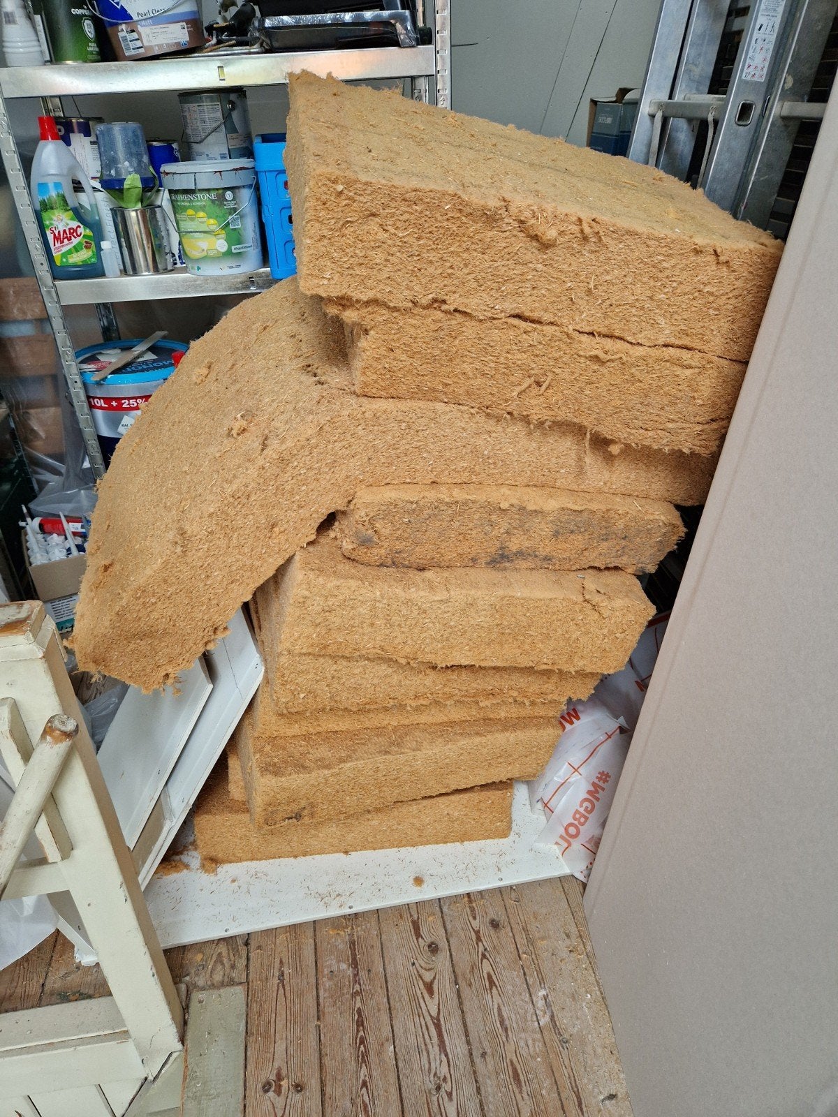 Isolatieplaten van houtvezel - Diverse diktes, Overige materialen, 12 cm of meer, Zo goed als nieuw, 15 m² of meer