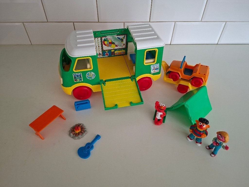 Sesamstraat Camper. Vintage., Ophalen of Verzenden, Gebruikt, Jongen of Meisje