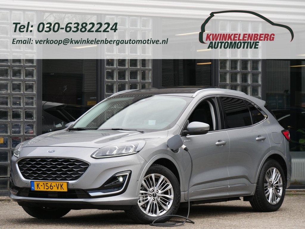 Ford Kuga 2.5 PHEV VIGNALE/ PANORAMADAK/ DRIVER ASSIST PACK/, Auto's, Ford, 14 kWh, Gebruikt, 4 cilinders, Lichtsensor