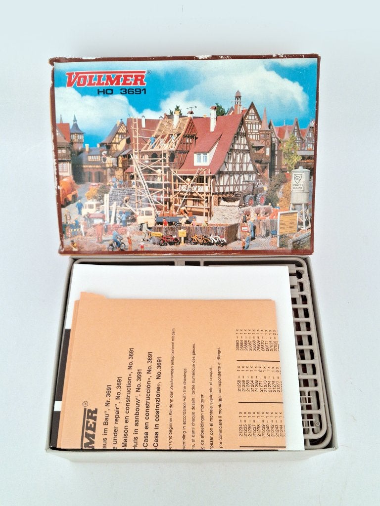 modelbouw Vollmer, Verzenden, Zo goed als nieuw, 1:50 of kleiner, Diorama
