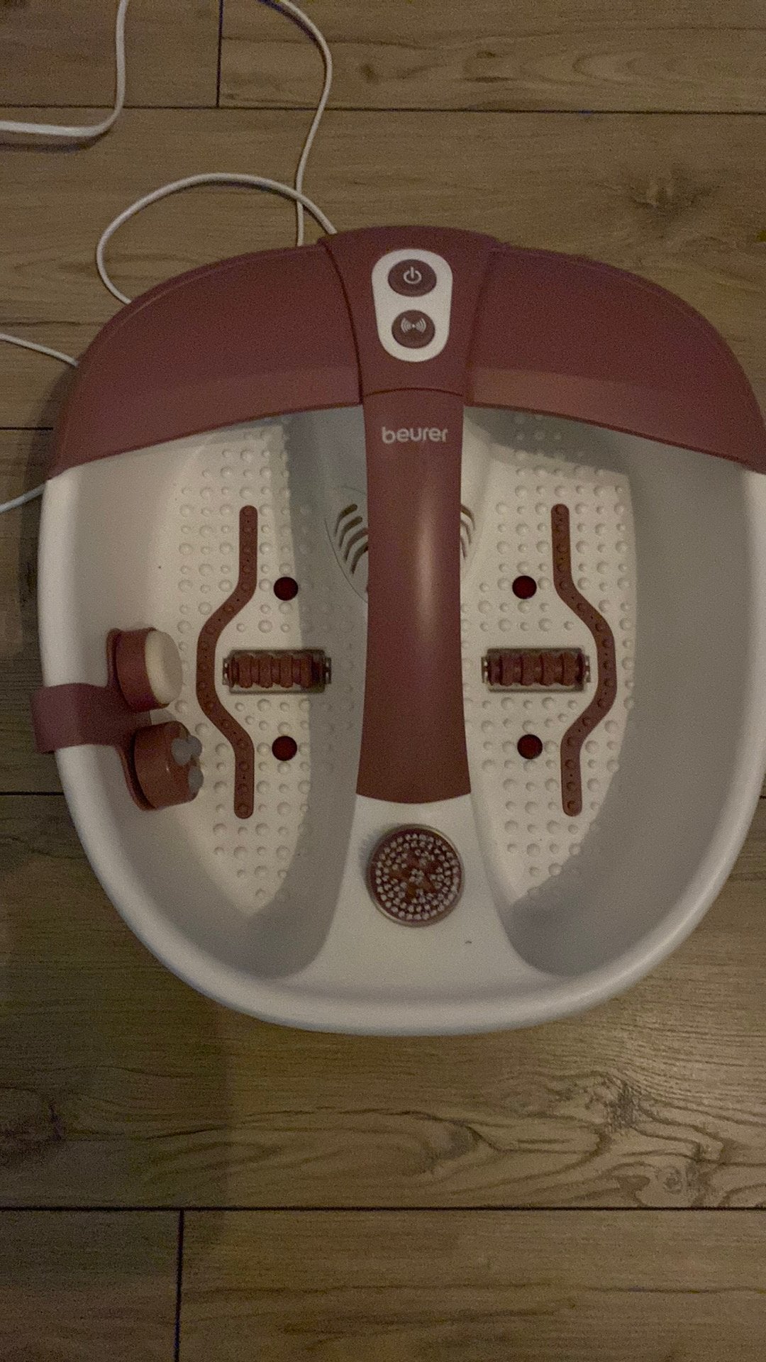 Beurer Voetenbad met Massagefunctie - Ontspanning voor uw vo, Ophalen of Verzenden, Zo goed als nieuw, Hand- en Voetverzorging