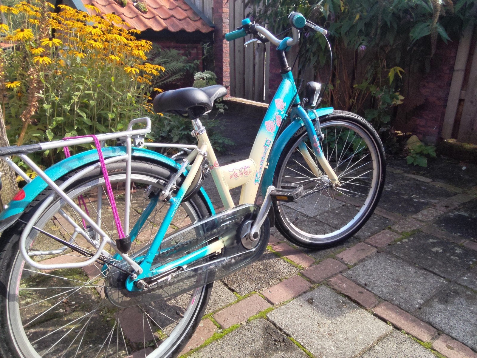 Kanzone meiden fiets 24 inch., Fietsen en Brommers, Ophalen, Versnellingen, Kanzone, Gebruikt