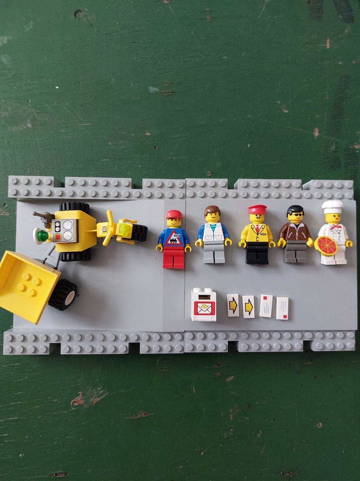 onderdelen lego treinstation 4556, City, Lego, Inclusief minifiguren, Ophalen of Verzenden