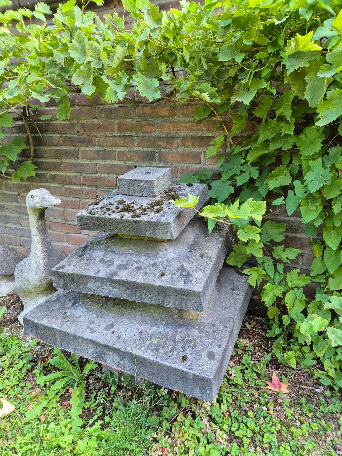 waterornament, Ophalen, Gebruikt, Beton, Abstract beeld