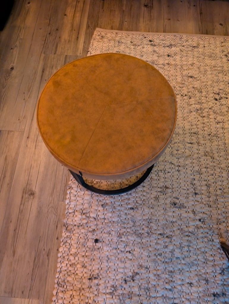 voetenbankje, Ophalen, Minder dan 50 cm, Gebruikt, Rond