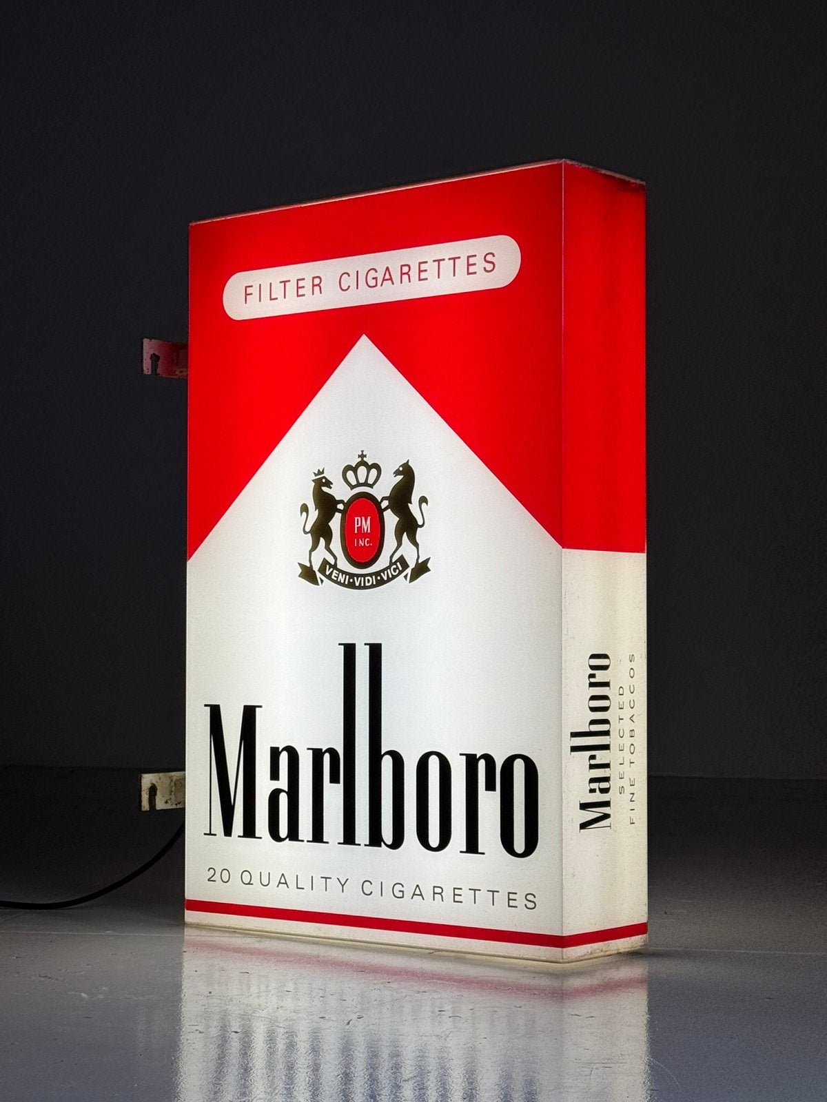 Marlboro lichtbak vintage, Ophalen of Verzenden