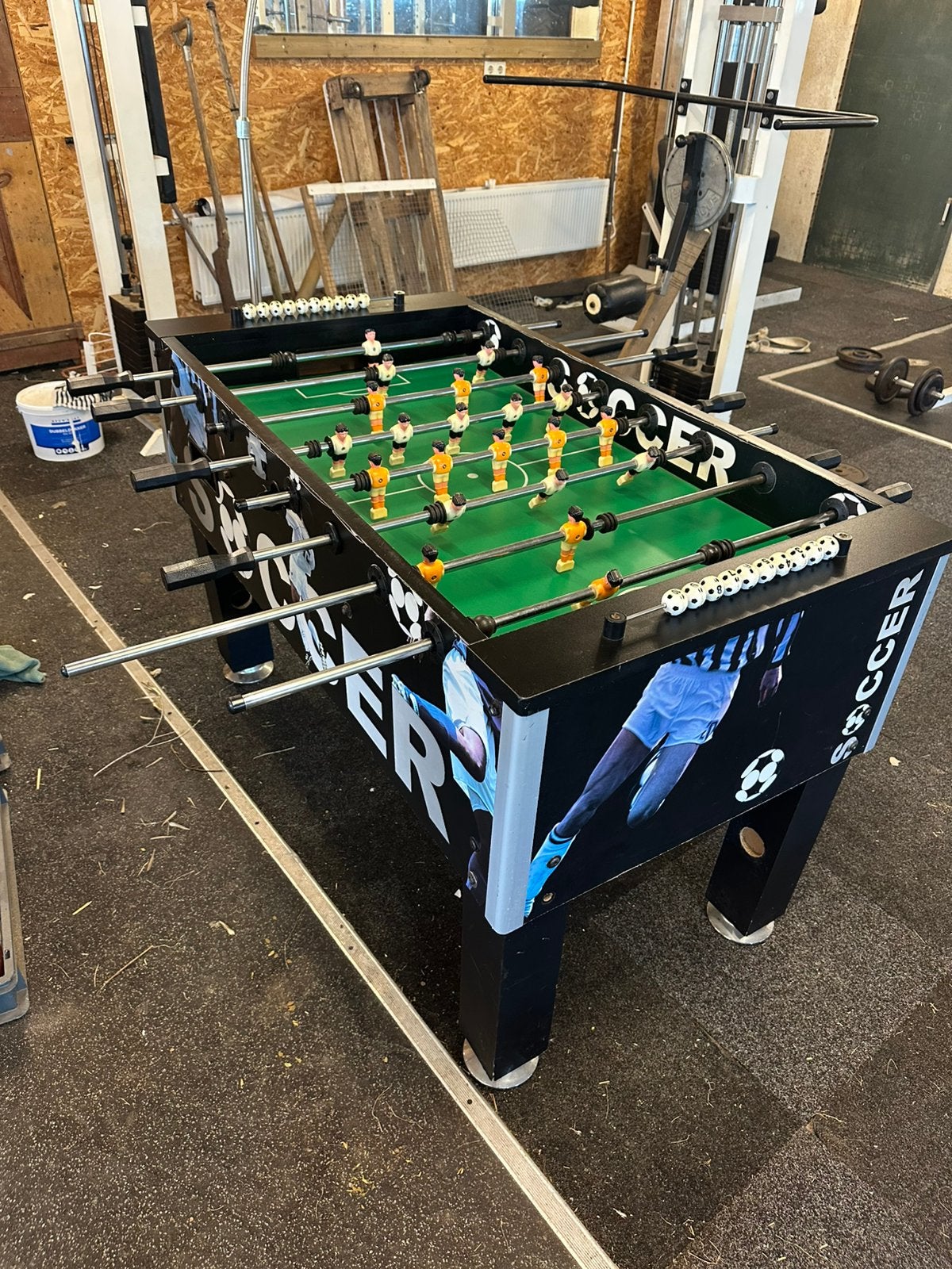 Voetbaltafel, Ophalen, Gebruikt