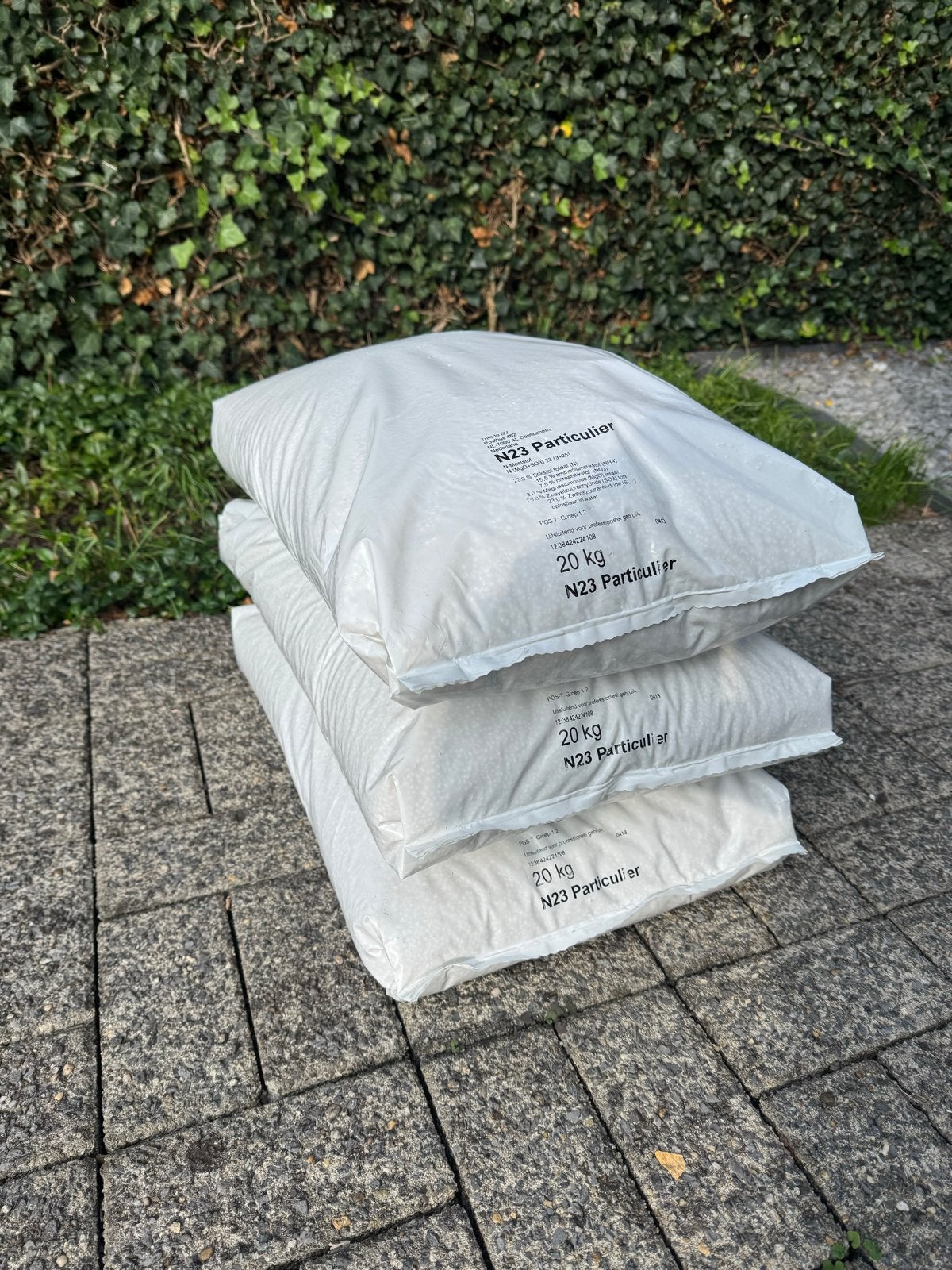 N23 kunstmest 3x20 kg voor een mooi groen gazon, Tuin en Terras, Ophalen, Nieuw