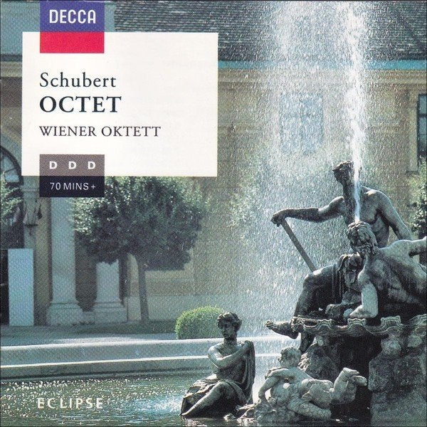 schubert octet, Cd's en Dvd's, Cd's | Klassiek, Verzenden, Romantiek, Zo goed als nieuw, Kamermuziek