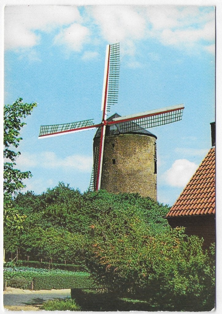 Zeddam torenmolen ongelopen Ansichtkaart (B2753), Ophalen of Verzenden, 1980 tot heden, Ongelopen