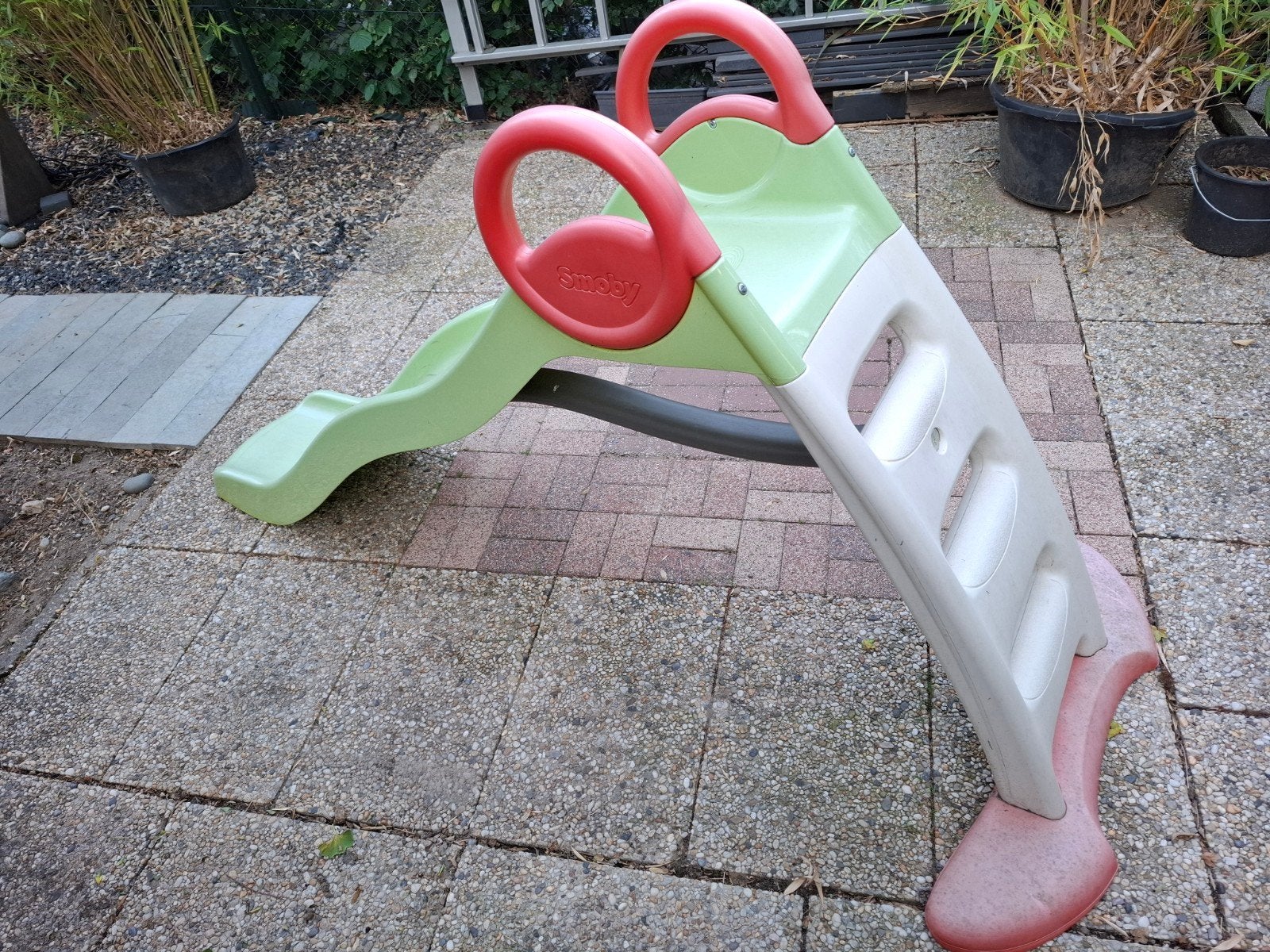 Smoby glijbaan voor kinderen - Gebruikt, Kinderen en Baby's, Speelgoed | Buiten | Speeltoestellen, Ophalen, Gebruikt, Glijbaan