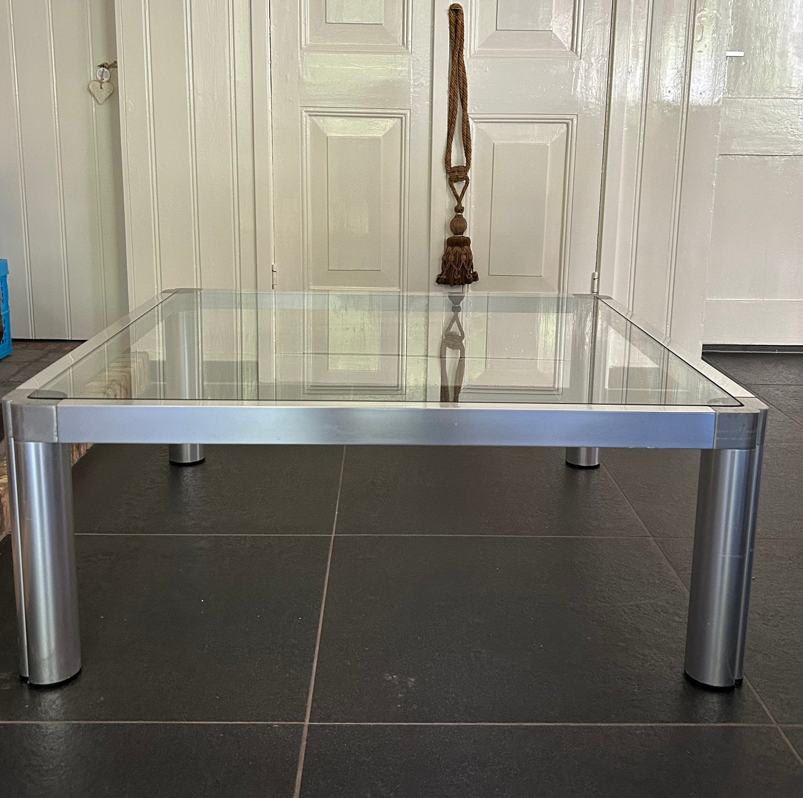 Design salontafel Artifort model 100 Kho Liang, Ophalen, Gebruikt, 50 tot 100 cm, Vierkant