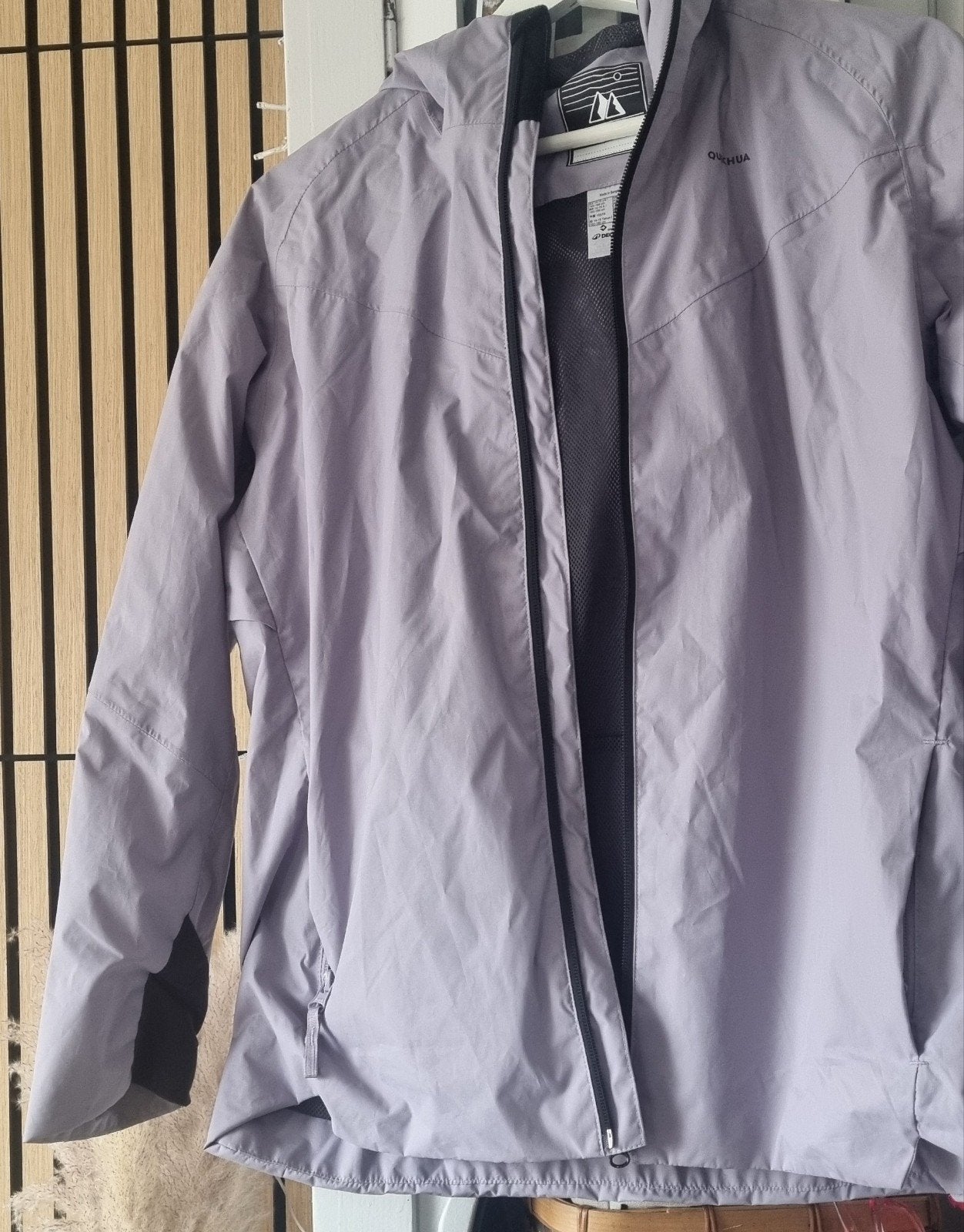 Decathlon Quechua regenjas maat 1l (14-15 jaar), Overige kleuren, Maat 46/48 (XL) of groter, Ophalen of Verzenden, Zo goed als nieuw