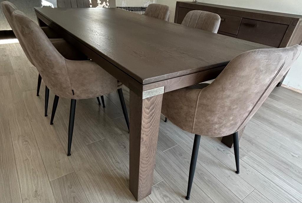 Henders & Hazel Eet- & woonkamermeubels, Ophalen, Gebruikt, 4 tot 6 stoelen