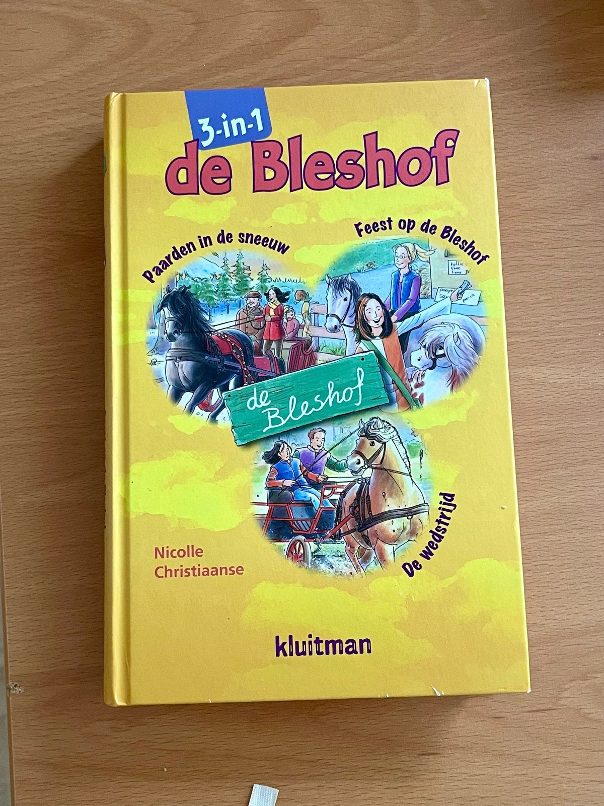 De Bleshof 3-in-1: Paarden in de sneeuw, Feest, De wedstrijd, Ophalen of Verzenden, Zo goed als nieuw, Fictie algemeen