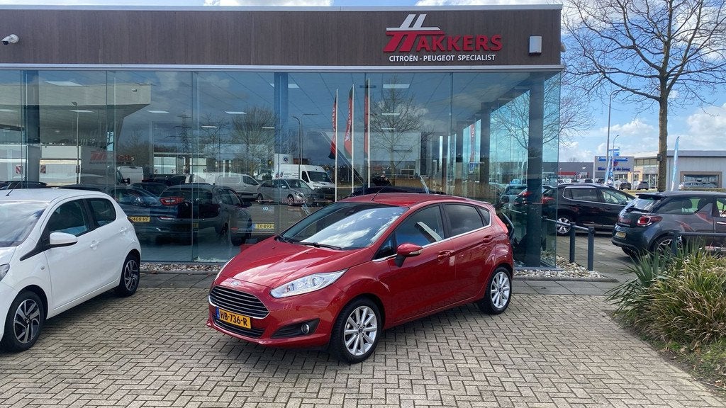 Ford Fiesta 1.0 EcoBoost Titanium, Voorwielaandrijving, 101 pk, Euro 6, 23 km/l