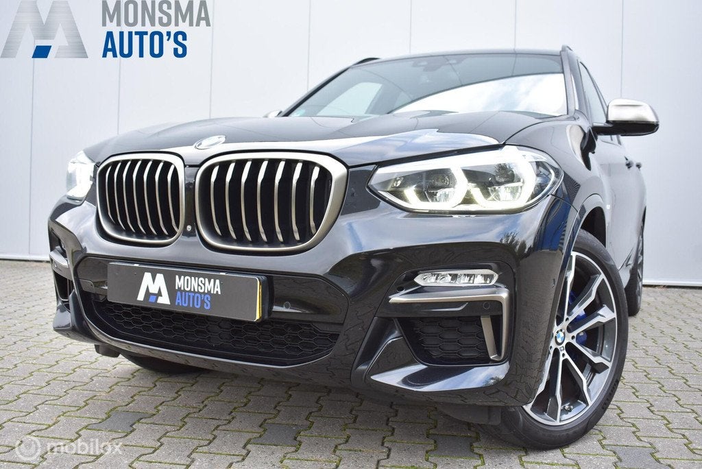 BMW X3 M40i xDrive Saphirschwarz Pano HUD H/K 360Cam DAB M, Auto's, Automaat, Gebruikt, 2000 kg, Zwart