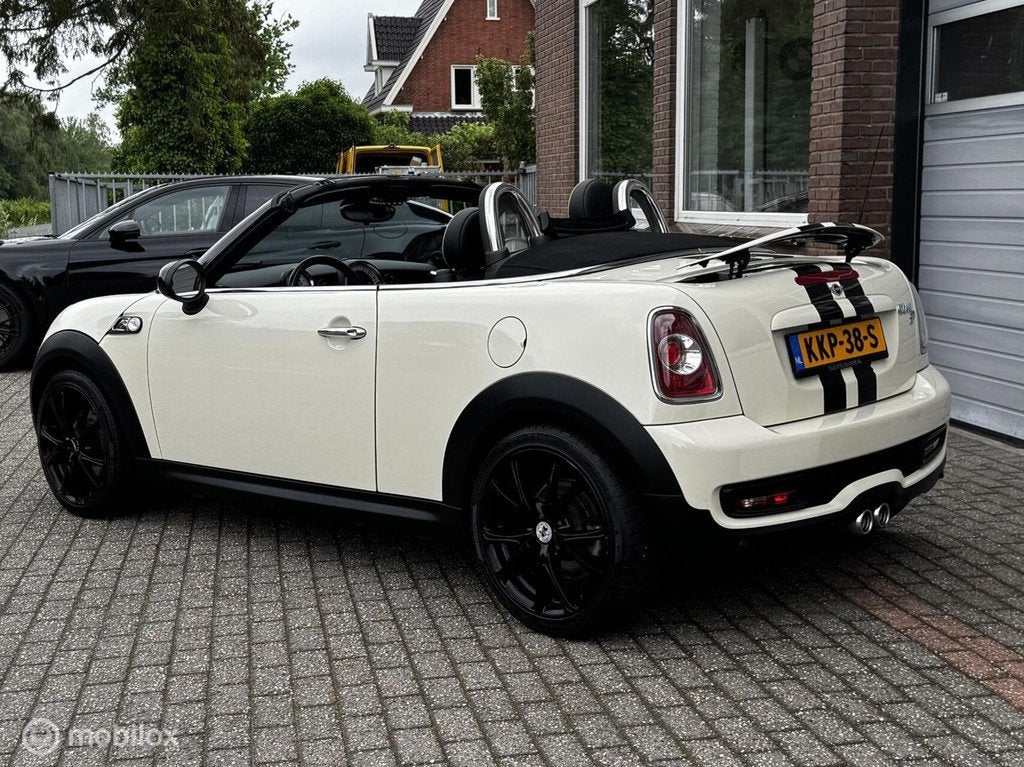 Mini Roadster 2.0 Cooper SD LEDER/NAVI/ECC-AIRCO/CRUISE, Voorwielaandrijving, Euro 5, Cabriolet, Roadster