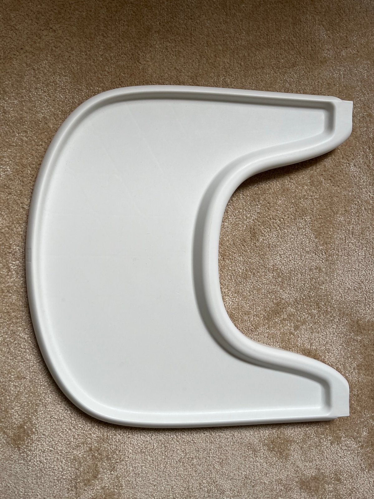 Stokke tray dienblad voor Tripp trap stoel in Wit, Ophalen of Verzenden, Zo goed als nieuw, Overige typen, Afneembaar eetblad