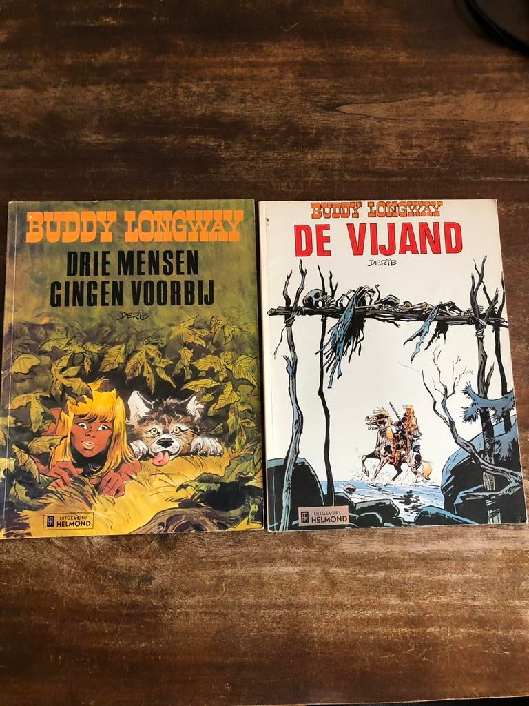 Buddy Longway 1e druk deel 2 en 3, Boeken, Stripboeken, Zo goed als nieuw, Meerdere stripboeken, Ophalen of Verzenden