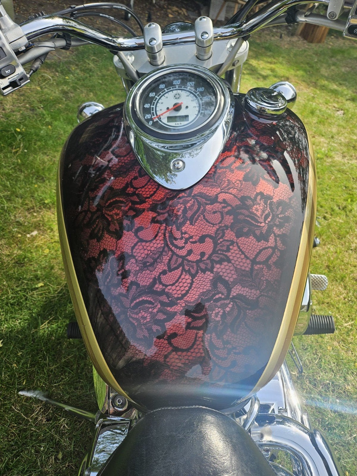 Unieke Yamaha Dragster XVS1100 bj2001, Custom Paint!, Motoren, Motoren | Yamaha, Particulier, Overig