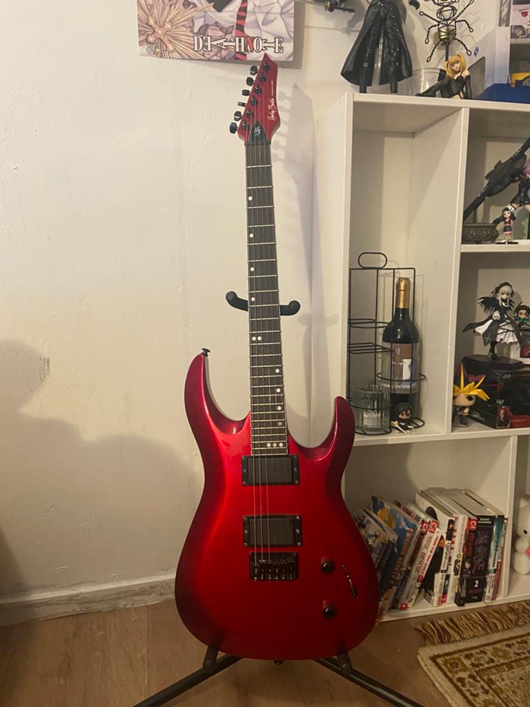 Harley Benton elektrische gitaar, Muziek en Instrumenten, Ophalen, Zo goed als nieuw, Solid body, Overige merken