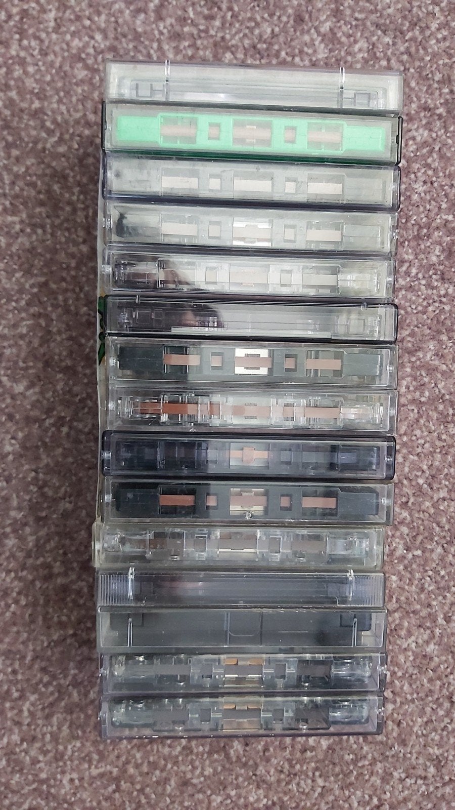 Cassettebandjes 90 minuten 15 stuks normal bias zonder inlay, Gebruikt, 2 t/m 25 bandjes, Overige genres, Ophalen of Verzenden
