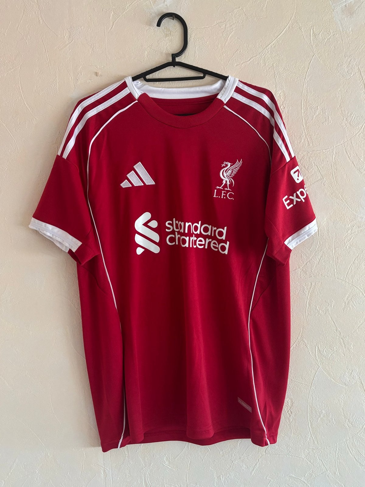 Liverpool sighned Salah Thuisshirt, Maat M, Ophalen of Verzenden, Gebruikt, Shirt