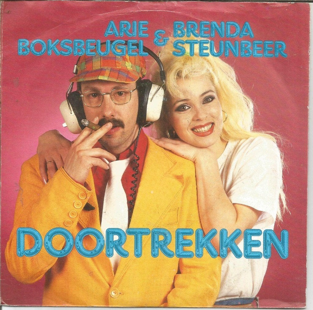 VERKOCHT Arie Boksbeugel & Brenda Steunbeer : Doortrekken, Fotohoes, Overige formaten, Ophalen of Verzenden, Zo goed als nieuw