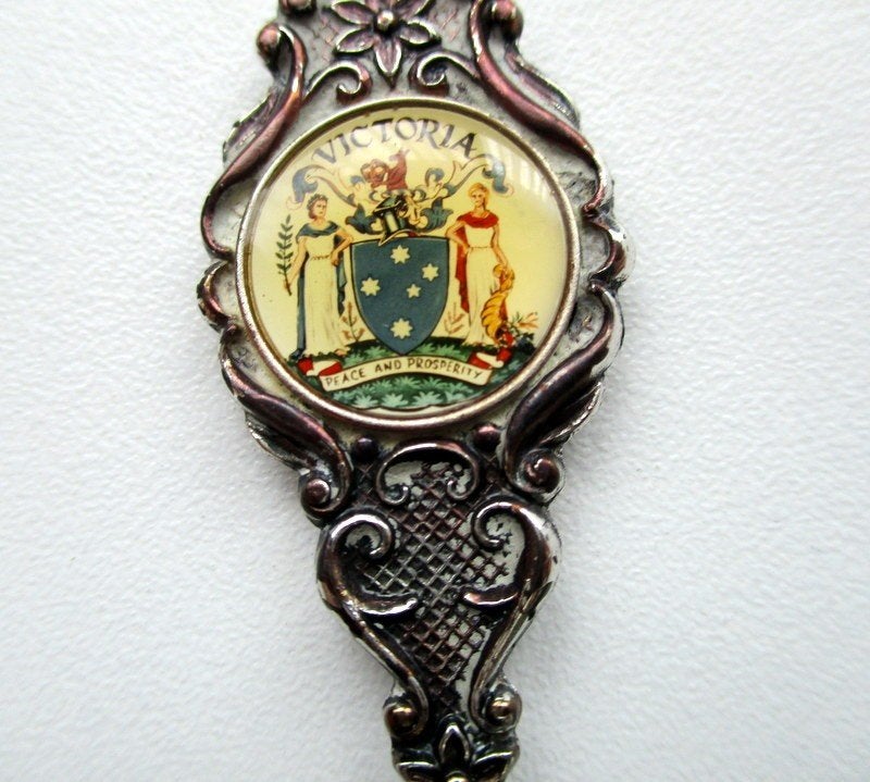 AUSTRALIË - VICTORIA State Verzilverd Vintage 1967, Antiek en Kunst, Antiek | Bestek, Verzenden
