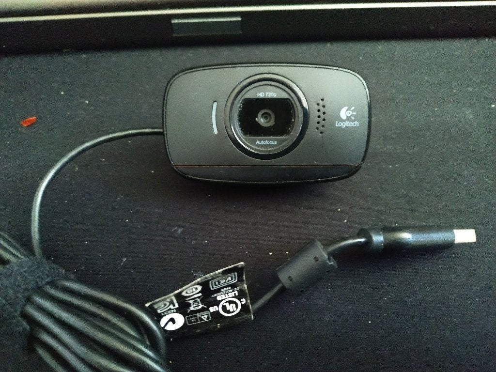 Logitech LGT-C525 Webcam, Computers en Software, Webcams, IOS, Gebruikt, Ophalen of Verzenden, Microfoon