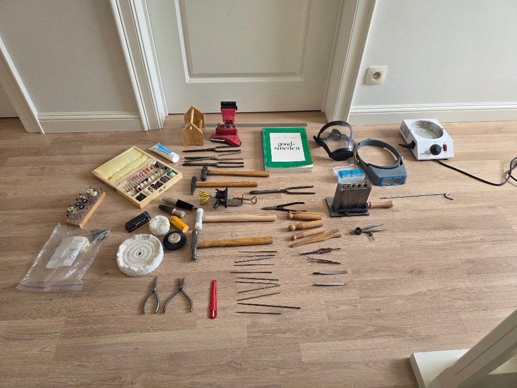 Goudsmid gereedschap zilversmid juwelier, Doe-het-zelf en Verbouw, Ophalen, Gebruikt
