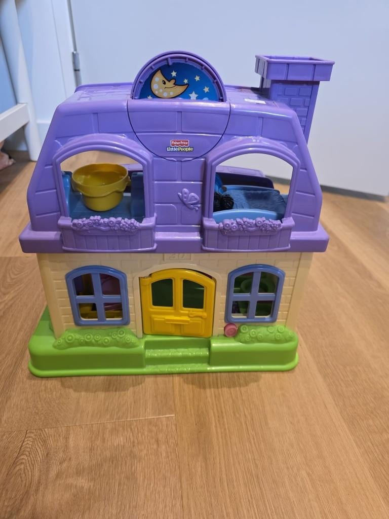 little people speelhuis, Ophalen, Gebruikt, Speelset