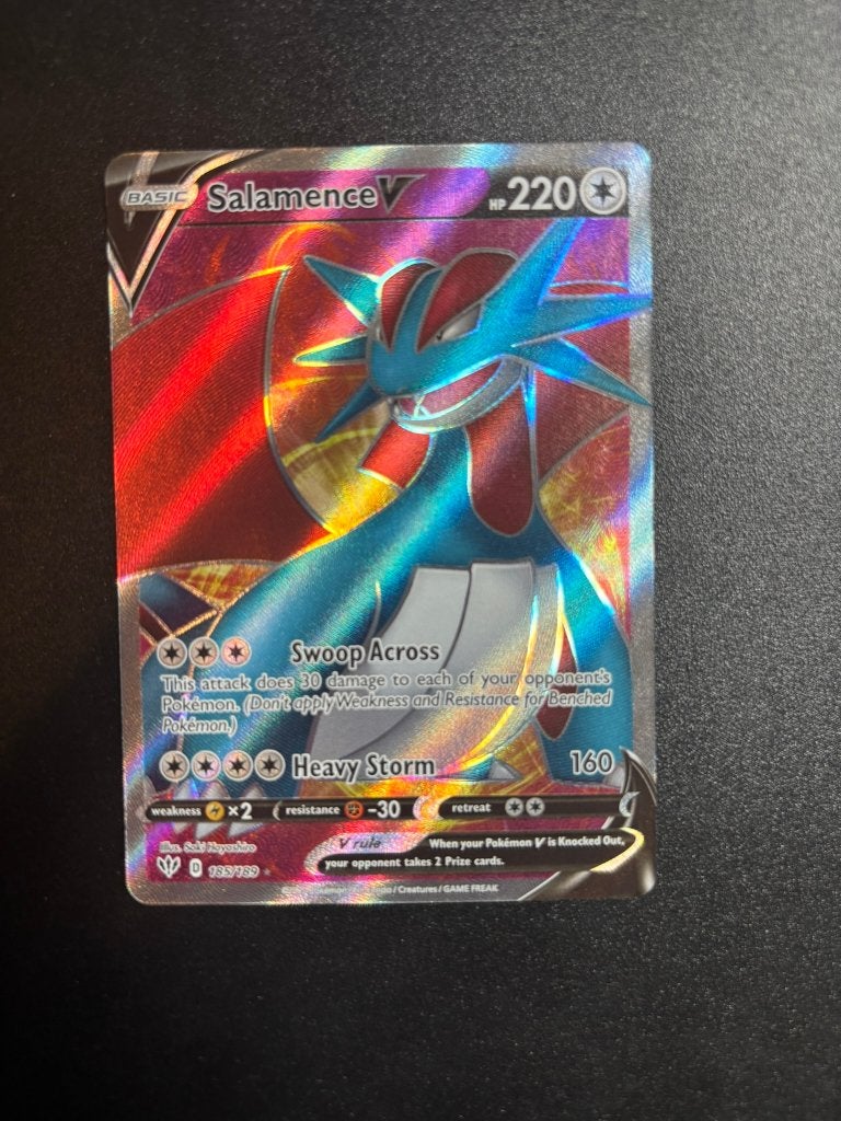 Salamence V (DAA 185), Ophalen, Zo goed als nieuw