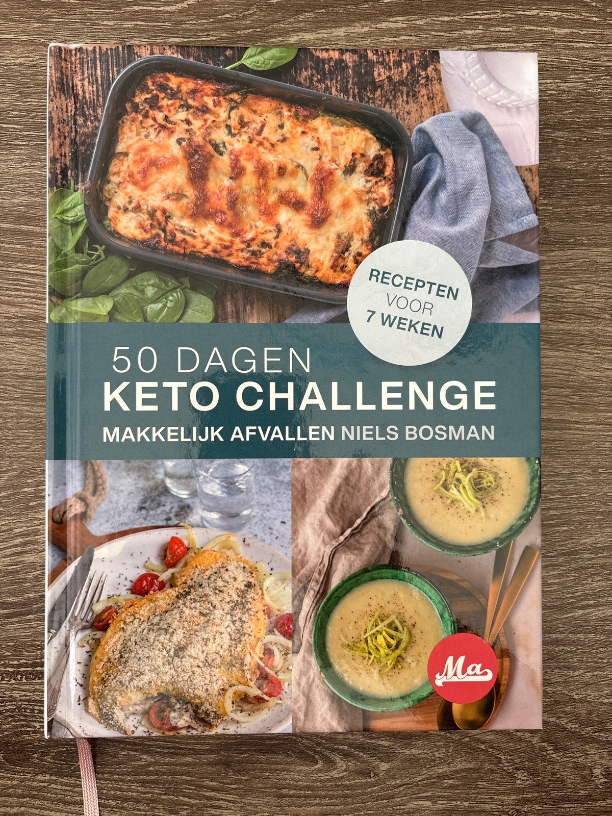 50 Dagen Keto Challenge - Makkelijk Afvallen Niels Bosman, Boeken, Voorgerechten en Soepen, Ophalen of Verzenden, Zo goed als nieuw