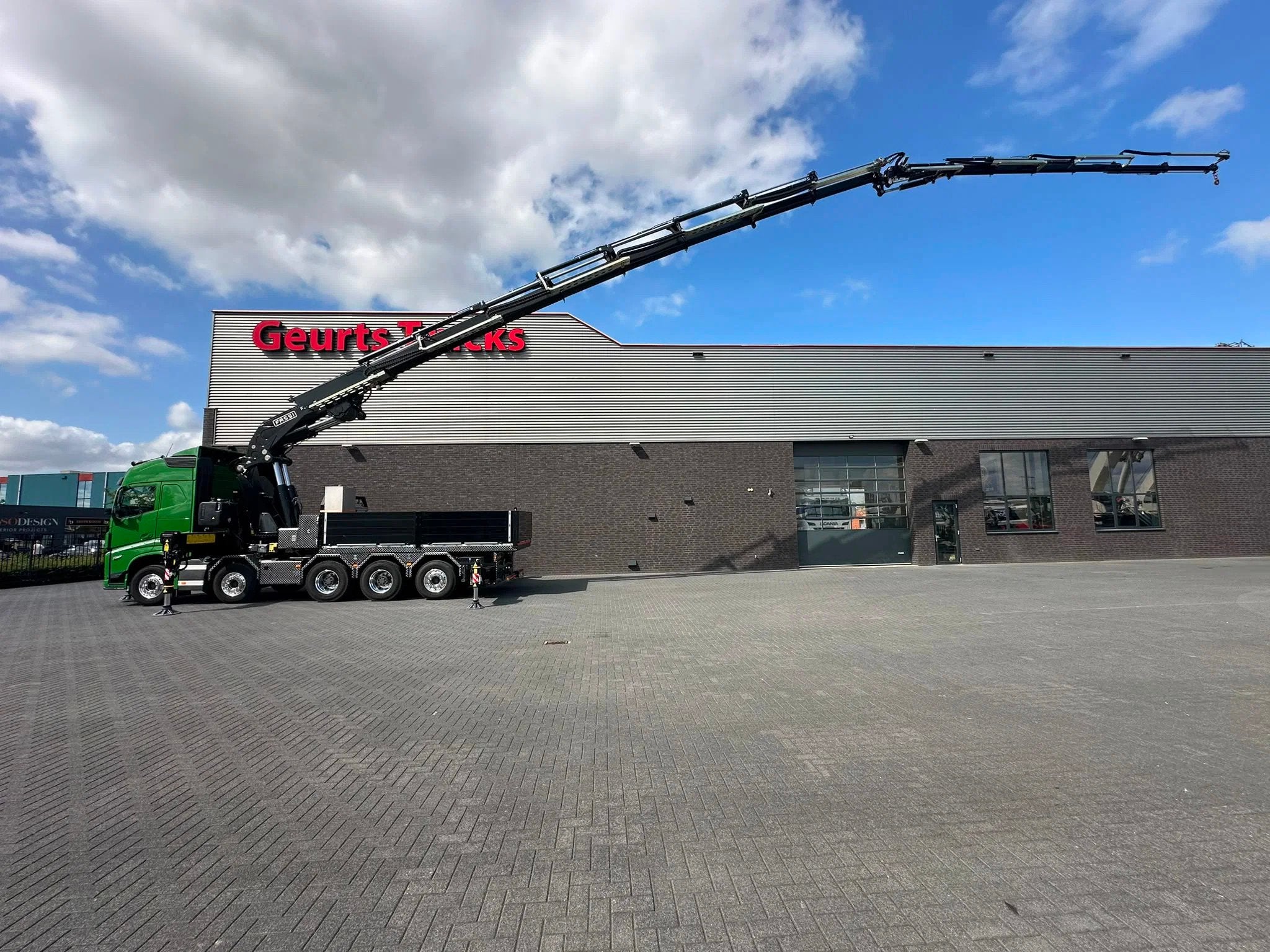 Volvo FH 540 10X4 TREKKER-BAKWAGEN + FASSI F 2150+L 816 KRAA, Automaat, Euro 6, Leder, Bedrijf