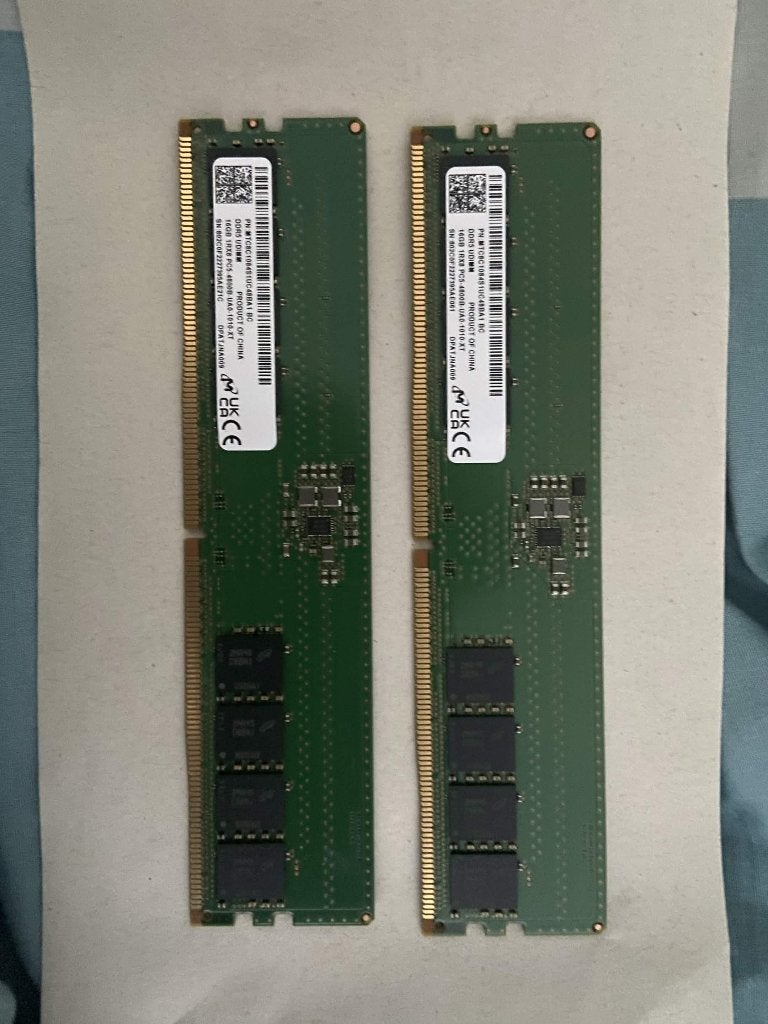 ️ 🖥️32GB (2x16GB) DDR5-4800 RAM, Computers en Software, RAM geheugen, Ophalen, 32 GB, Zo goed als nieuw, Desktop