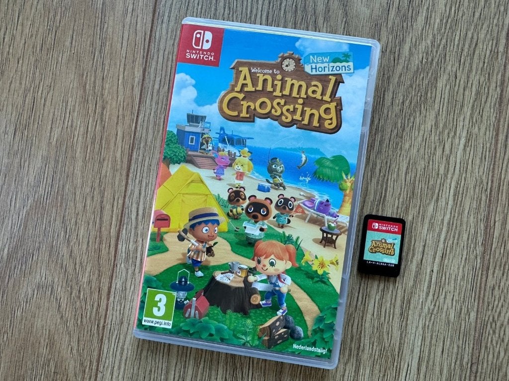 Animal Crossing New Horizons Nintendo Switch Nette Staat!!!, Spelcomputers en Games, 1 speler, Ophalen of Verzenden, Zo goed als nieuw