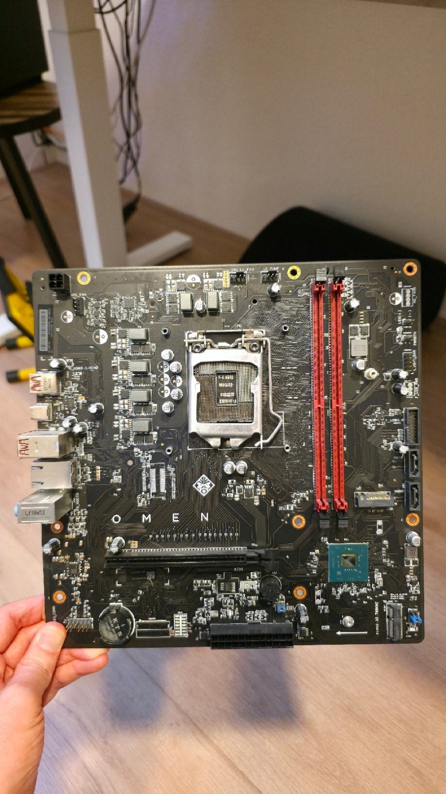HP Omen Moederbord LGA1151 – L23867-001 (Obelisk 875), Gebruikt, LGA1151, DDR4, Ophalen of Verzenden