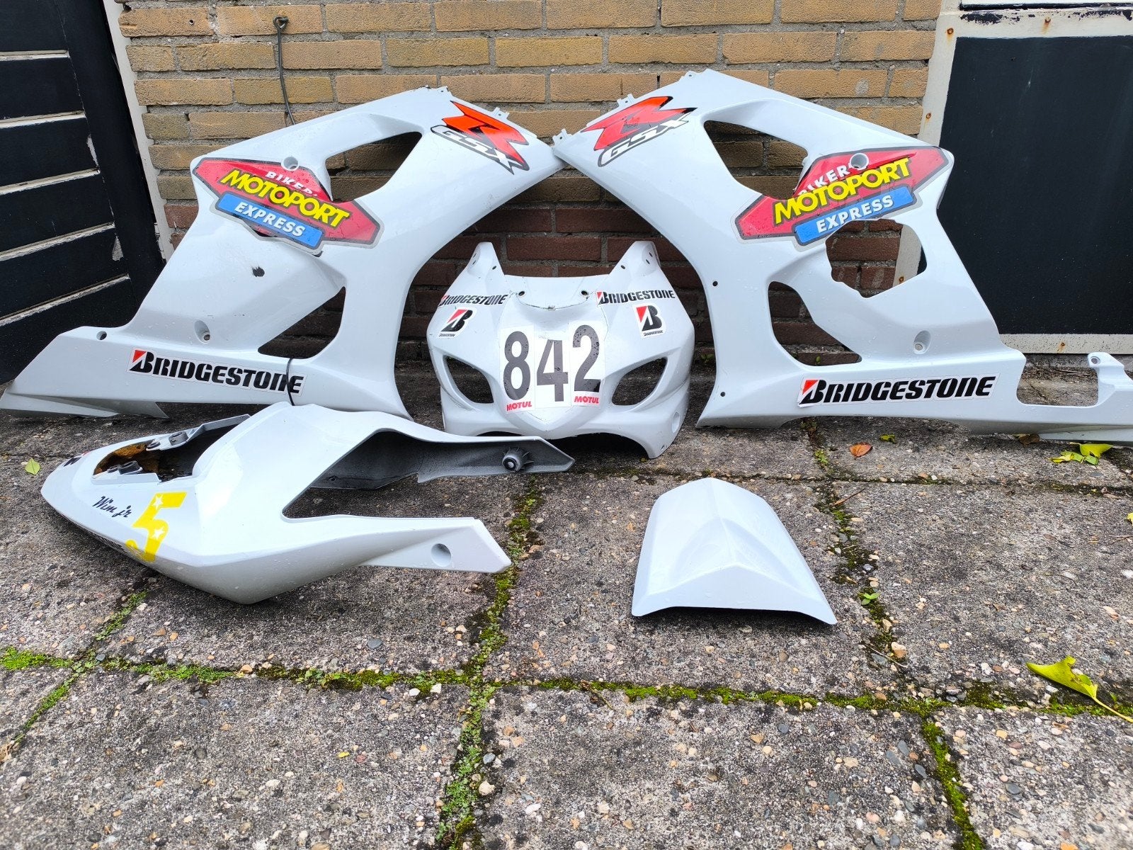 Kuipdelen set Suzuki GSX-R1000 racekuip, Ophalen
